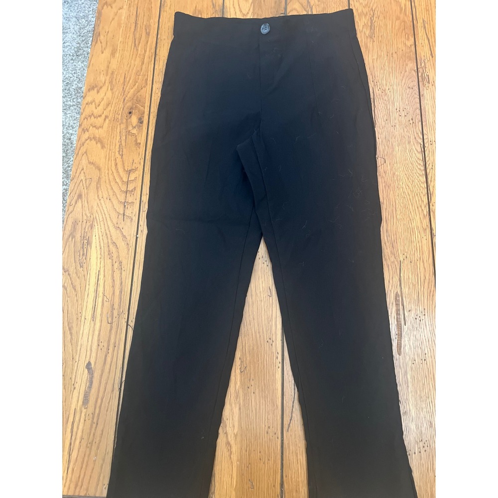 Jules & Leopold Womens Black Stretch Pull On Dress Pants Size Small Petite